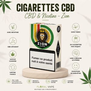 Cigarettes CBD & Nicotine – Zion